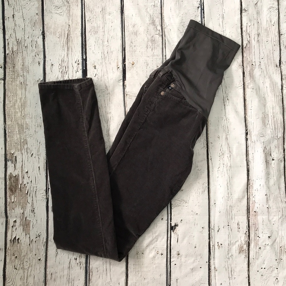 AG A Pea In the Pod maternity skinny cords pants